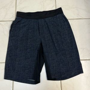Lululemon Navy & Black Athletic Shorts